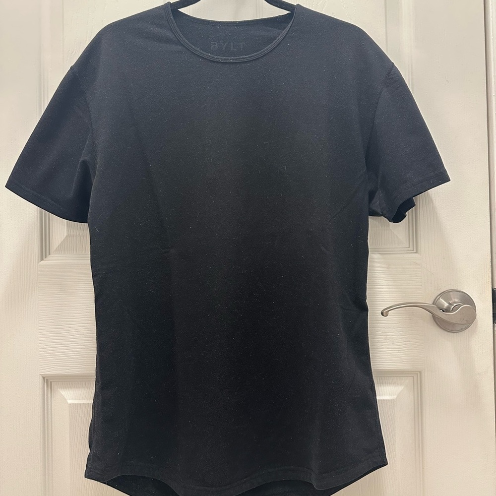 Men's Bylt Basics Drop Cut Black T-Shirt